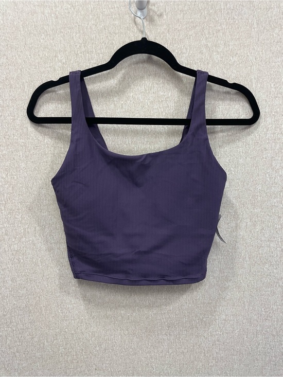 Old Navy Tops - Old Navy Purple Ribbed Crop Tank Top